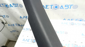 Front left door sill trim for Mazda 3 19-24, black, Mexico built, scratches