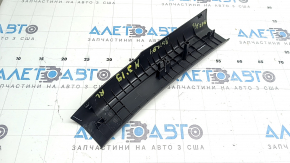 Rear left door sill trim for Mazda 3 19-24, black, Mexico built, scratches