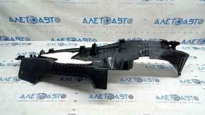 Right lower rear pillar trim for Mazda 3 19-24 4d, black, Mexico built, scratches, whitened plastic