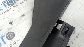 Right lower rear pillar trim for Mazda 3 19-24 4d, black, Mexico built, scratches, whitened plastic