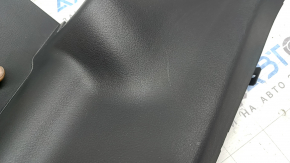 Right lower rear pillar trim for Mazda 3 19-24 4d, black, Mexico built, scratches, whitened plastic