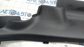 Left lower rear pillar trim for Mazda 3 19-24 4d, black, Mexico built, scratches