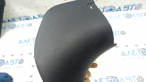 Lower right front pillar trim for Mazda 3 19-24, black, Mexico built, scratches