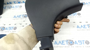 Lower right front pillar trim for Mazda 3 19-24, black, Mexico built, scratches