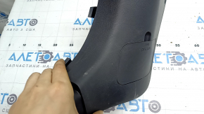 Lower left front pillar trim for Mazda 3 19-24, black, Mexico built, scratches