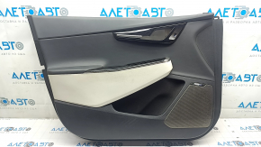 Front left door panel for Kia EV6 22-24, black and gray, GT-Line