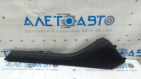 Right side center console trim for Mazda 3 19-24 4d Mexico built, leather, black, ready to clean