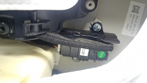 Kia EV6 22-24 black and gray GT-Line rear door panel trim, with glossy black trim and chrome molding, with lighting, Meridian trim, wiring, and lighting unit, scratches