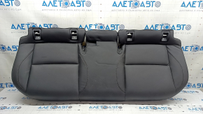 Mazda 3 19-22 4D rear seat cushion, black leather, ready to clean