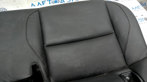 Mazda 3 19-22 4D rear seat cushion, black leather, ready to clean