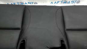Mazda 3 19-22 4D rear seat cushion, black leather, ready to clean
