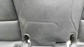 Mazda 3 19-22 4D rear seat cushion, black leather, ready to clean