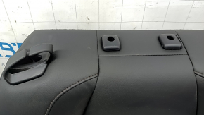 Right rear seat back for Mazda 3 19-21 4d, black leather, without headrest, for cleaning