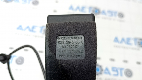 Mercedes W213 E 17-23 black driver's seat belt latch