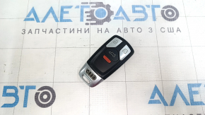 Smart key for Audi Q7 16-22, 4 buttons, scratches, nicks, scuffs
