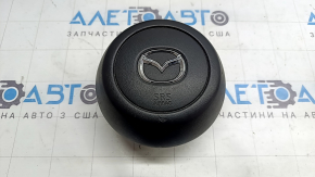 Mazda 3 19-24 black steering wheel airbag, type 2, scratches, rusty squib