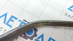 Mercedes W213 E 17-20 chrome rear bumper molding, AMG pack, crack, scratches, broken mount