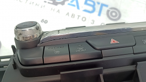 Mazda 3 19-23 Manual climate control with heated seats, chrome bulging, scratches on the screen
