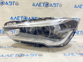 Headlight front left complete BMW X1 F48 16-19 LED TYC