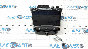 Mercedes W213 E 17-20 center console pocket, glossy black, with backlight, scratches
