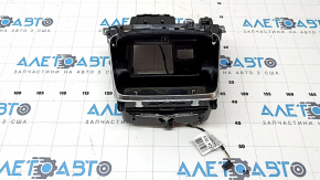Mercedes W213 E 17-20 center console pocket, glossy black, with backlight, scratches