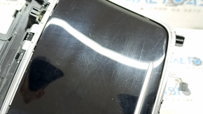 Mercedes W213 E 17-20 center console pocket, glossy black, with backlight, scratches