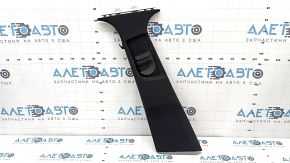 Mercedes W213 E 17-23 black center pillar trim, upper left belt, for cleaning