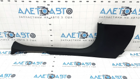 Front left inner door sill trim for Mercedes W213 E 17-23, black, scratches