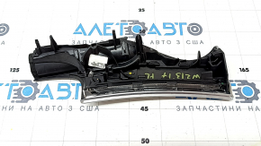 Left front panel trim for Mercedes W213 E 17-20 without projection, dark wood