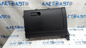 Mazda 3 19-24 glove compartment, black, matte handle, Mexico built, scratches, damaged mount