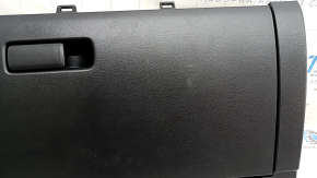 Mazda 3 19-24 glove compartment, black, matte handle, Mexico built, scratches, damaged mount