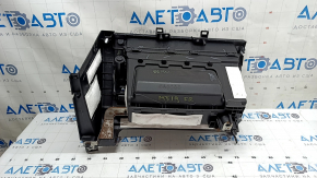 Mazda 3 19-24 glove compartment, black, matte handle, Mexico built, scratches, damaged mount
