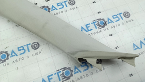 Upper left front pillar trim for Mazda 3 19-24 gray