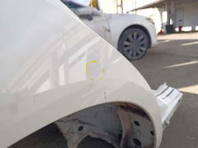 Mercedes W213 E 300/350 17-23 rear right quarter wing on the body, white