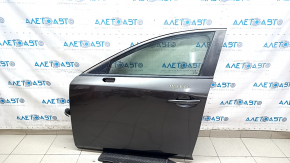 Front left door assembly for Mazda 3 19-24 4d, graphite 46G, bumpers, tinted