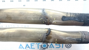 Rear muffler with barrel for Audi Q7 16-19 3.0T