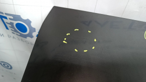 Mazda 3 19-24 4d Mexico built trunk lid, graphite 46G, dents, scratches, scuffs