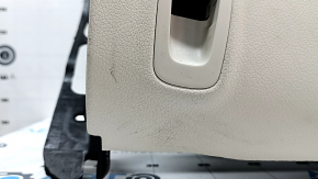 Mercedes W213 E 17-23 front dashboard with AIRBAG, no projection, black with beige, needs cleaning, rusty squib