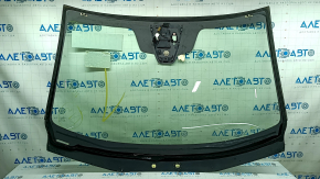 Mazda 3 19-23 windshield for camera and rain sensor, Mexico built, air along the edge, broken mount