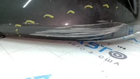 Front bumper, bare, Mazda 3 19-24 4d, black, scratches