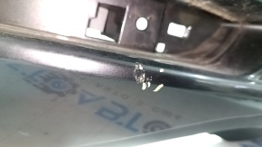 Naked rear bumper Mazda 3 19-24 4d, graphite 46G, dented, scratches