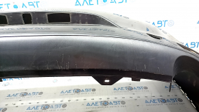 Naked rear bumper Mazda 3 19-24 4d, graphite 46G, dented, scratches