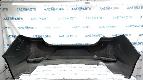 Naked rear bumper Mazda 3 19-24 4d, graphite 46G, dented, scratches