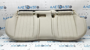 Mercedes W213 E 17-23 rear seat cushion, beige leather, dry-cleanable
