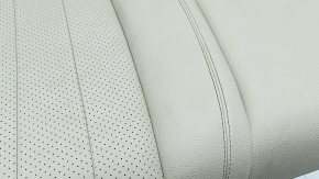 Mercedes W213 E 17-23 rear seat cushion, beige leather, dry-cleanable