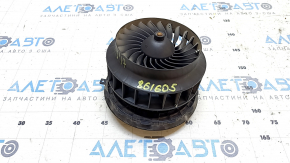 The heater fan motor on a Mercedes W213 E 17-23 has a broken mount.