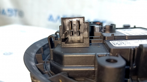 The heater fan motor on a Mercedes W213 E 17-23 has a broken mount.