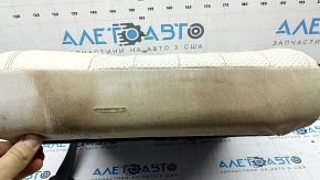 Left rear seat back for Mercedes W213 E 17-23, beige leather, with belt, dented, dry-cleanable