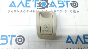 Isofix lining for the rear row of seats of the Mercedes W213 E 17-23 beige