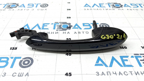 BMW 5 G30 19-23 Keyless Rear Left Outer Door Handle with Illumination
